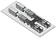 Production Line CAD Rendering